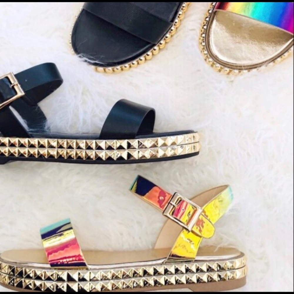 Multicolor sandals “Idolize “